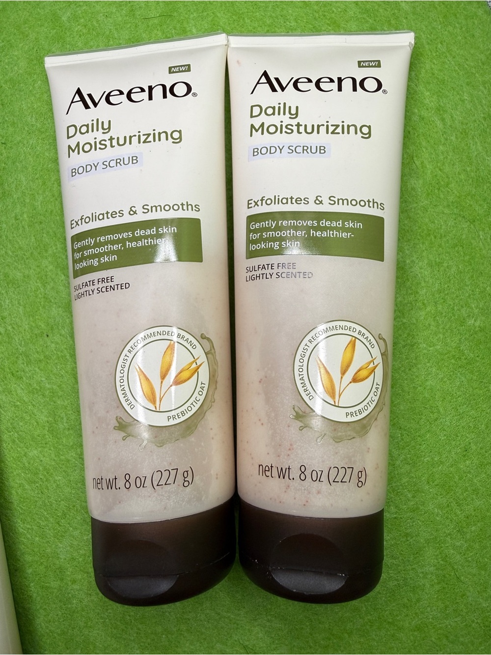 Aveeno Daily Moisturizing Body Scrub - Light Beige-Discontinued product-2 pack